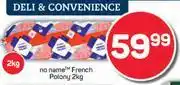 Pick n Pay No Name French Polony-2kg offer