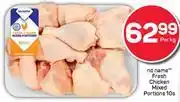 Pick n Pay No Name Fresh Chicken Mixed Portions-10s Per Kg offer