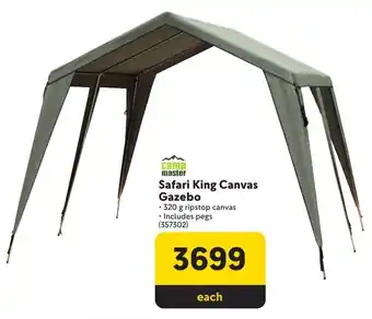 Makro Camp Master Safari King Canvas Gazebo offer