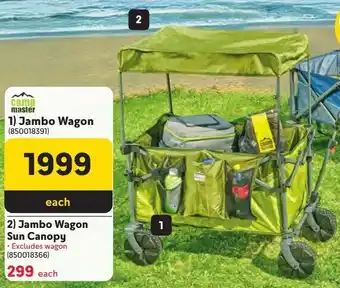 Makro Camp Master Jambo Wagon offer