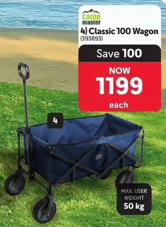 Makro Camp Master Classic 100 Wagon offer
