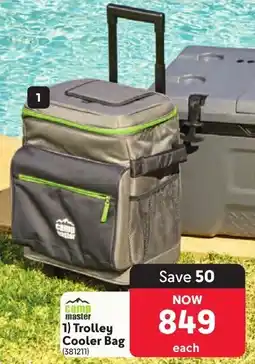 Makro Camp Master Trolley Cooler Bag offer