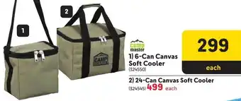 Makro Camp Master 6-Can Canvas Soft Cooler offer