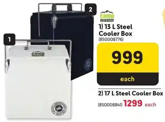 Makro Camp Master Steel Cooler Box offer