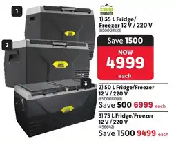 Makro Camp Master Fridge/ Freezer 12V/220V offer