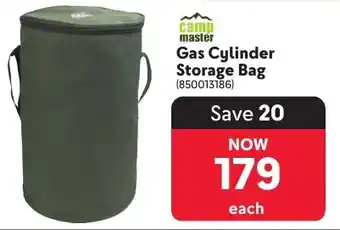 Makro Camp Master Gas Cylinder Storage Bag offer