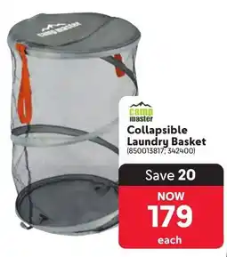 Makro Camp Master Collapsible Laundry Basket offer