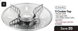 Makro CADAC Cooker Top offer