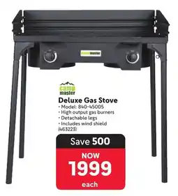 Makro Camp Master Deluxe Gas Stove offer
