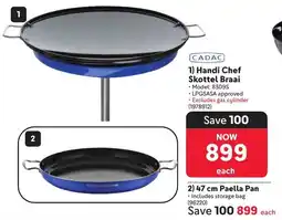 Makro CADAC Handi Chef Skottel Braai OR Paella Pan offer