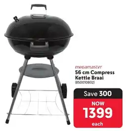 Makro Megamaster Compress Kettle Braai offer