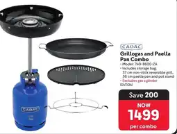 Makro CADAC Grillogas and Paella Pan Combo offer