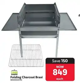 Makro Camp Master Folding Charcoal Braai offer