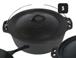 Makro Camp Master No.12 Flat Bottom Potjie Pot offer