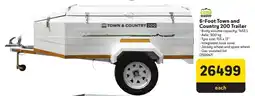 Makro Camp Master 6-Foot Town and Country 200 Trailer offer