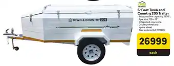 Makro Camp Master 6-Foot Town and Country 205 Trailer offer