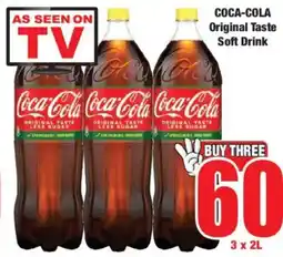Boxer COCA-COLA Original Taste Soft Drink offer