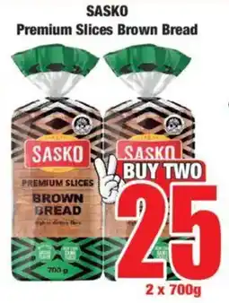 Boxer SASKO Premium Slices Brown Bread offer