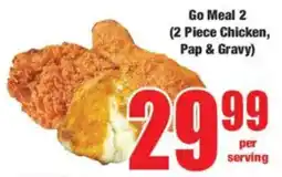 Boxer Go Meal 2 Chicken, Pap & Gravy offer