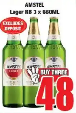 Boxer AMSTEL Lager RB offer