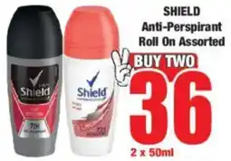 Boxer SHIELD Anti-Perspirant Roll On Assorted offer