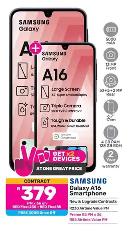 Game SAMSUNG Galaxy A16 Smartphone offer