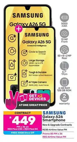 Game SAMSUNG Galaxy A26 Smartphone offer