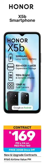 Game HONOR X5b Smartphone offer