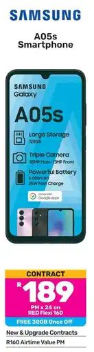 Game SAMSUNG Galaxy A05s Smartphone offer