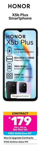 Game HONOR X5b Plus Smartphone offer