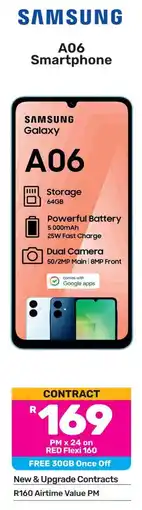 Game SAMSUNG Galaxy A06 Smartphone offer