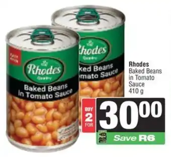 Spar Rhodes Baked Beans in Tomato Sauce offer