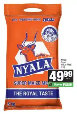 Spar Nyala Super Maize Meal offer
