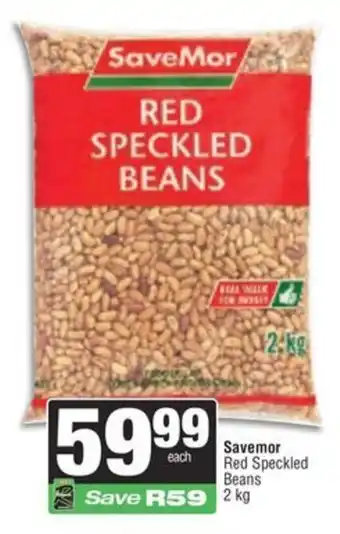 Spar Savemor Red Speckled Beans offer