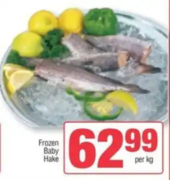 Spar Frozen Baby Hake offer