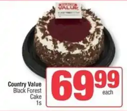 Spar Country Value Black Forest Cake offer