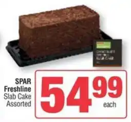 Spar SPAR Freshline Slab Cake Assorted offer