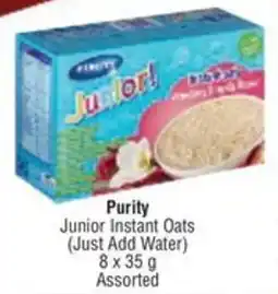 Spar Purity Junior Instant Oats offer