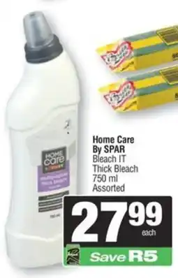 Spar Home Care By SPAR Bleach IT Thick Bleach Assorted offer