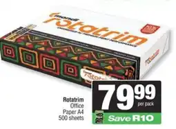 Spar Rotatrim Office Paper A4 offer