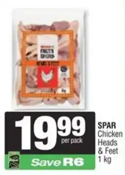 Spar SPAR Chicken Heads & Feet offer