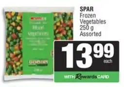 Spar SPAR Frozen Vegetables Assorted offer