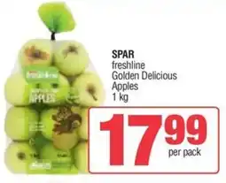 KwikSpar SPAR freshline Golden Delicious Apples offer