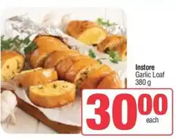KwikSpar Instore Garlic Loaf offer