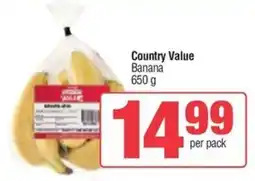 KwikSpar Country Value Banana offer