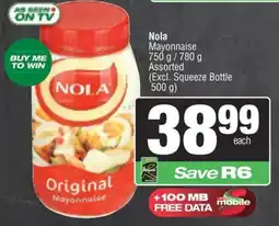 KwikSpar Nola Mayonnaise Assorted offer