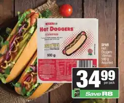 KwikSpar SPAR Hot Doggers Viennas Assorted offer