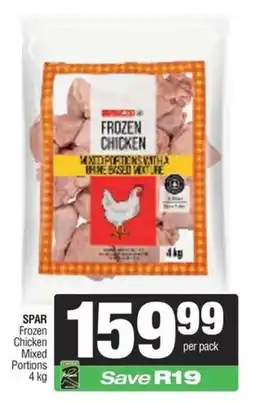 KwikSpar SPAR Frozen Chicken Mixed Portions offer