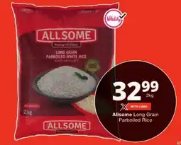 Checkers Allsome Long Grain Parboiled Rice offer