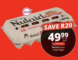 Checkers Nulaid Extra Large Eggs offer